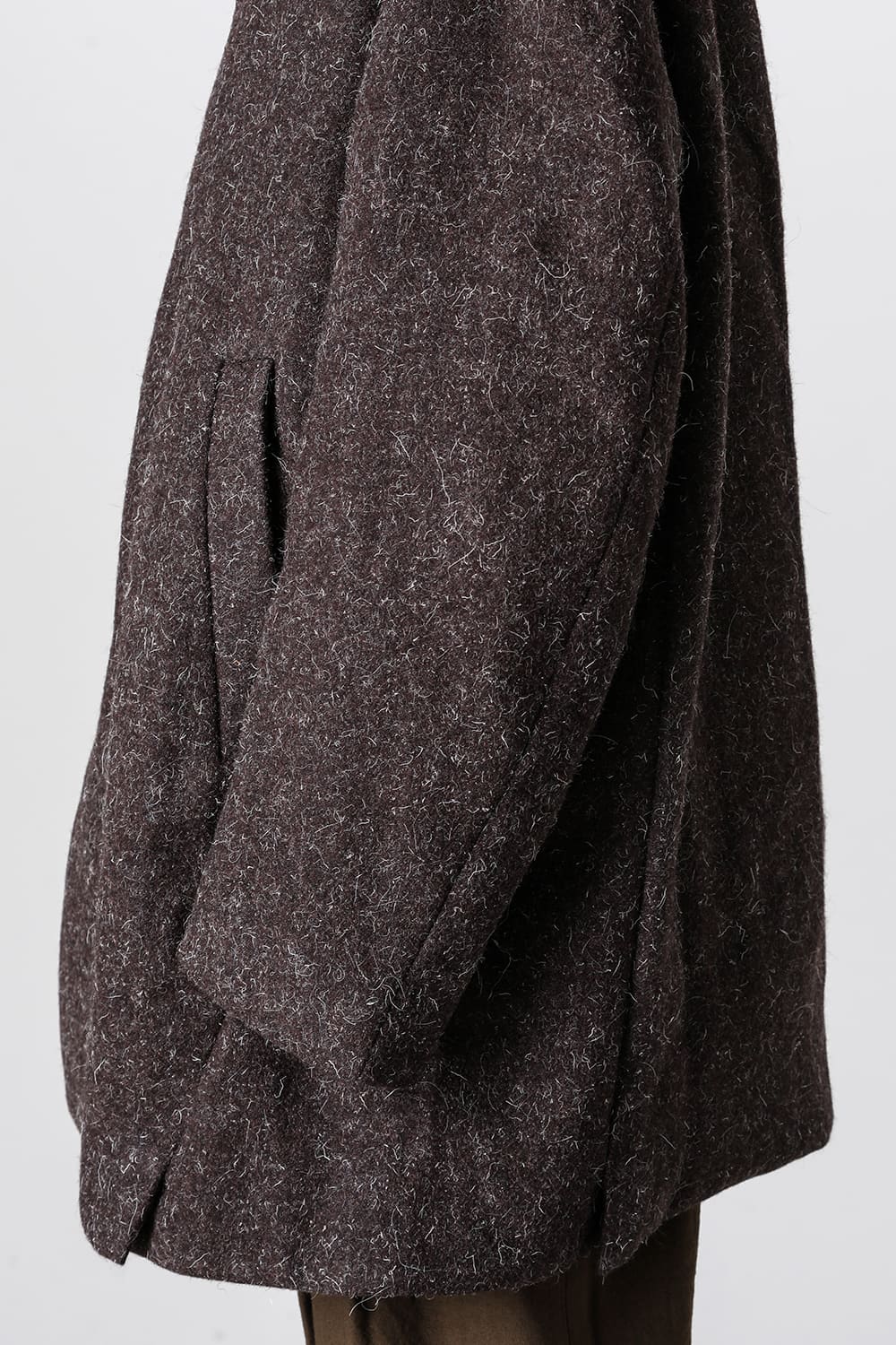 Elongated High Neck Duvet Jacket