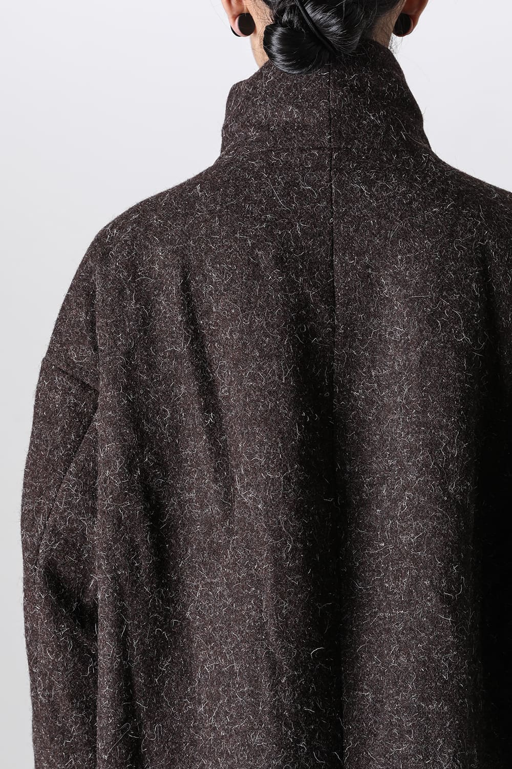 Elongated High Neck Duvet Jacket