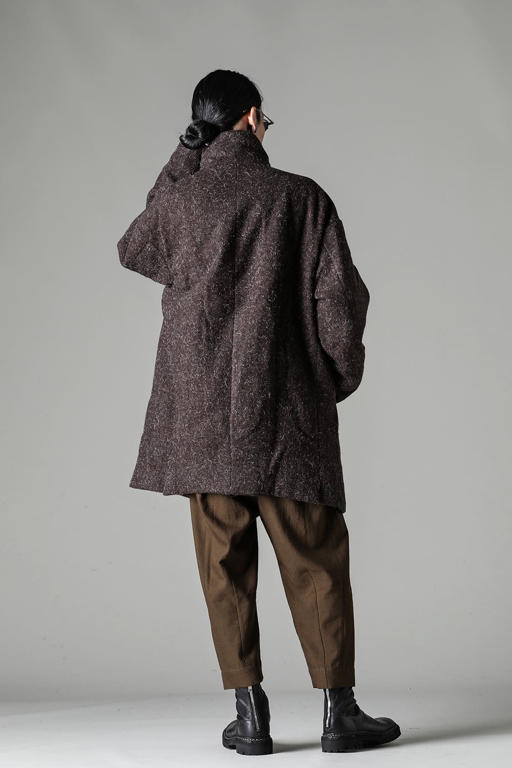 Elongated High Neck Duvet Jacket