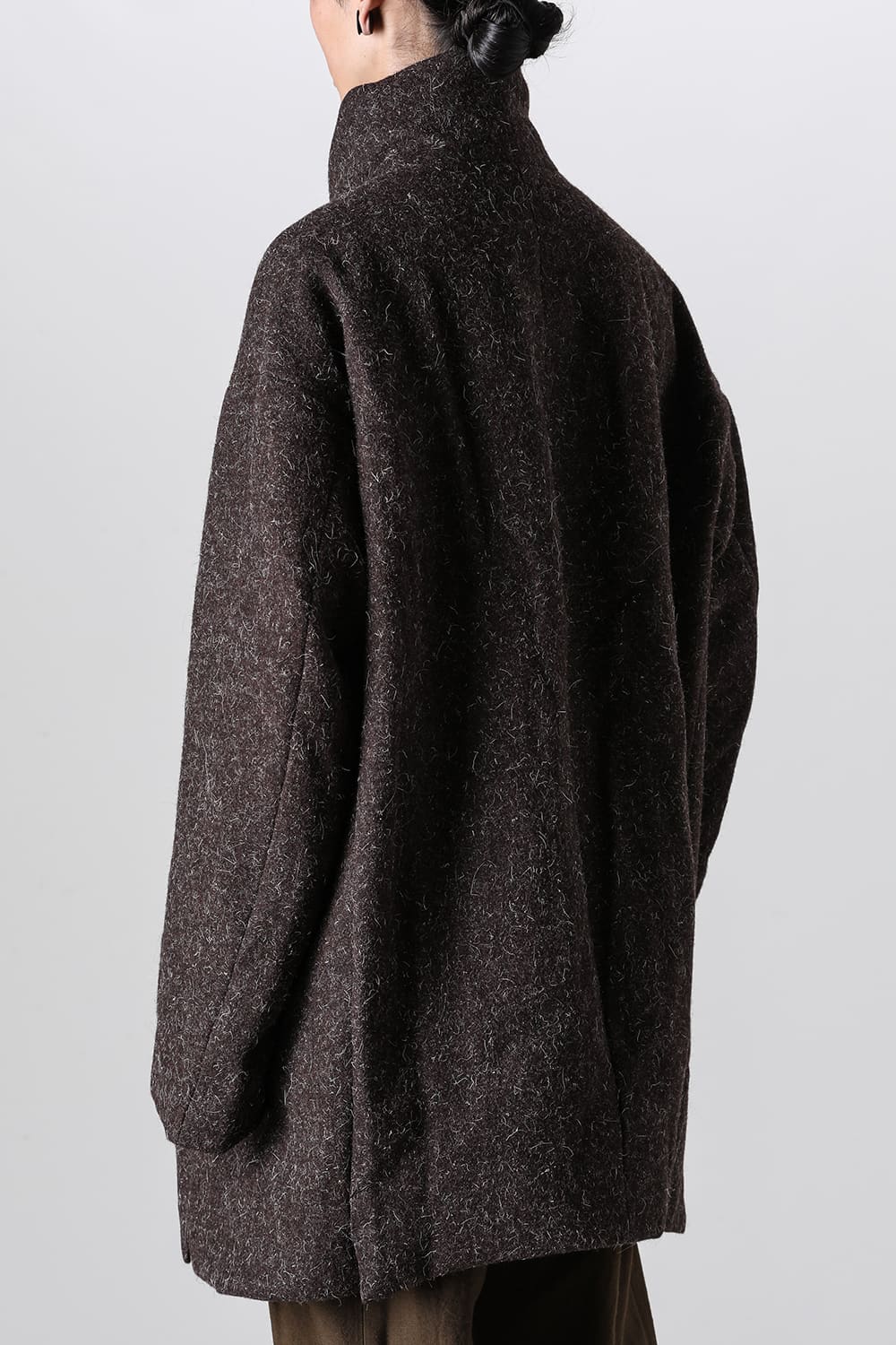 Elongated High Neck Duvet Jacket