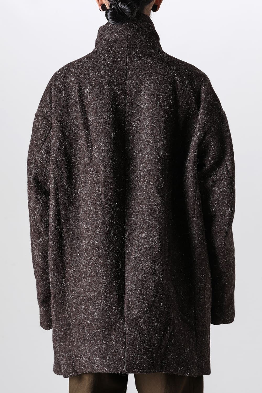 Elongated High Neck Duvet Jacket