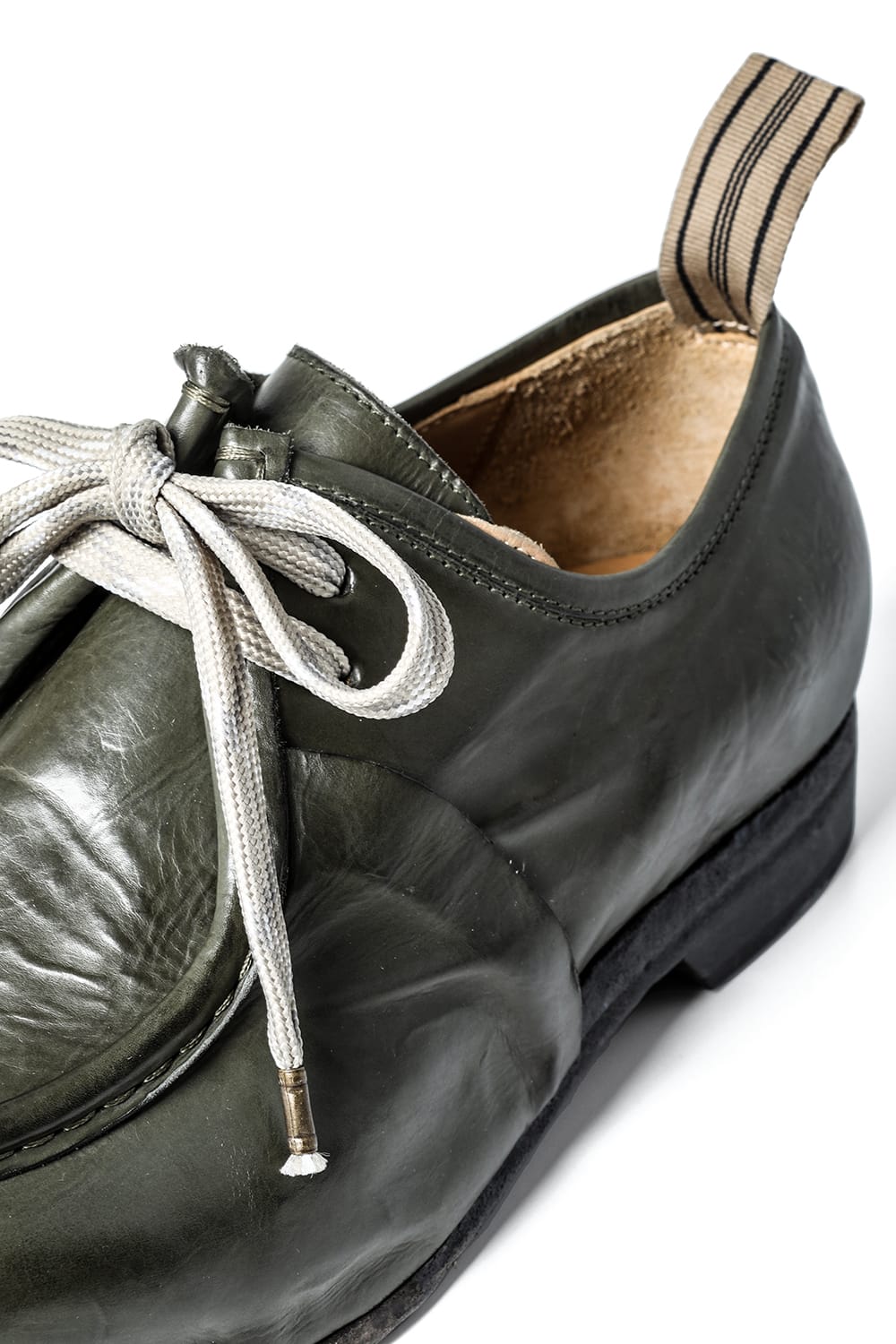 Moccasin Derby Buffalo Leather