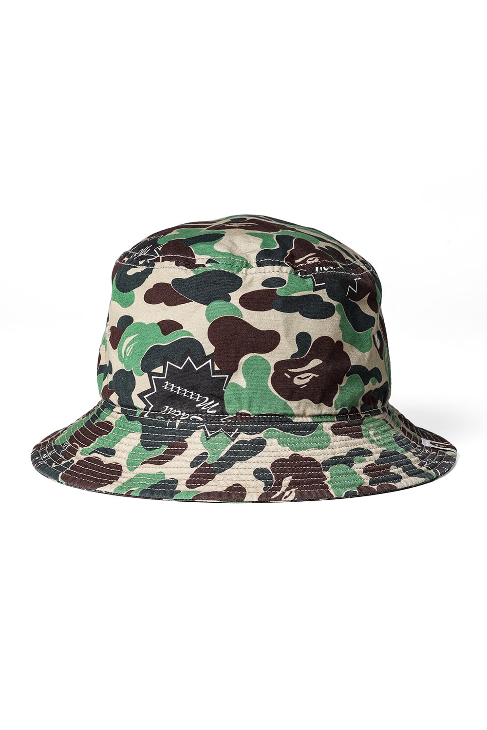 A BATHING APE® × SAINT Mxxxxxx Bucket Hat