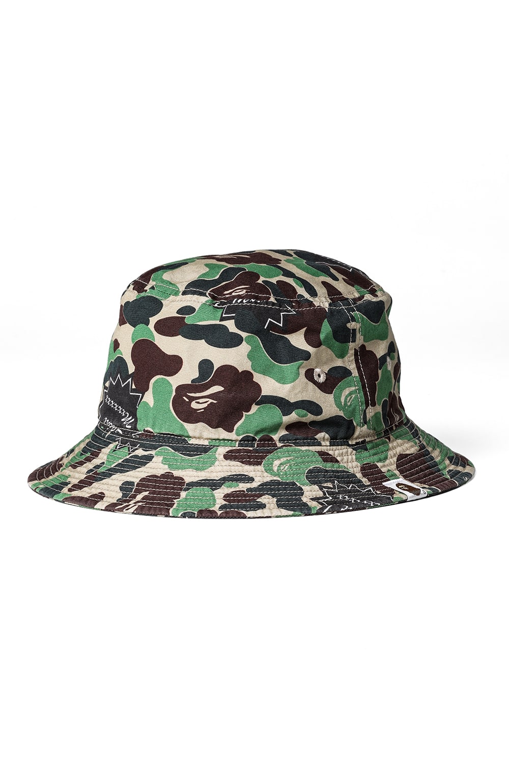 A BATHING APE® × SAINT Mxxxxxx Bucket Hat