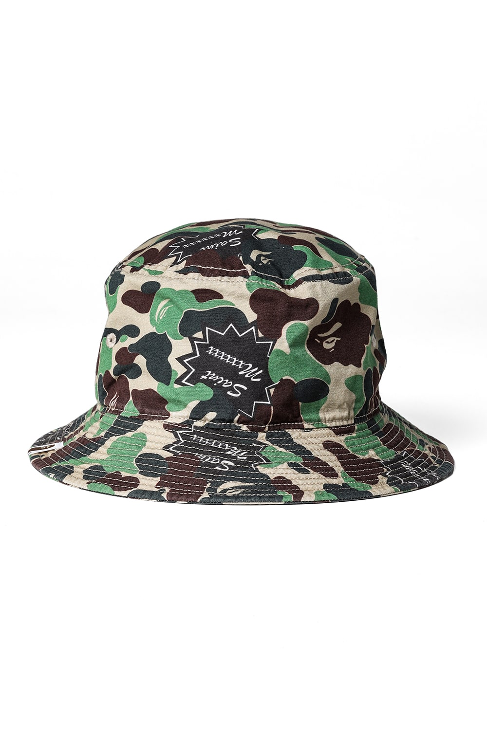 A BATHING APE® × SAINT Mxxxxxx Bucket Hat