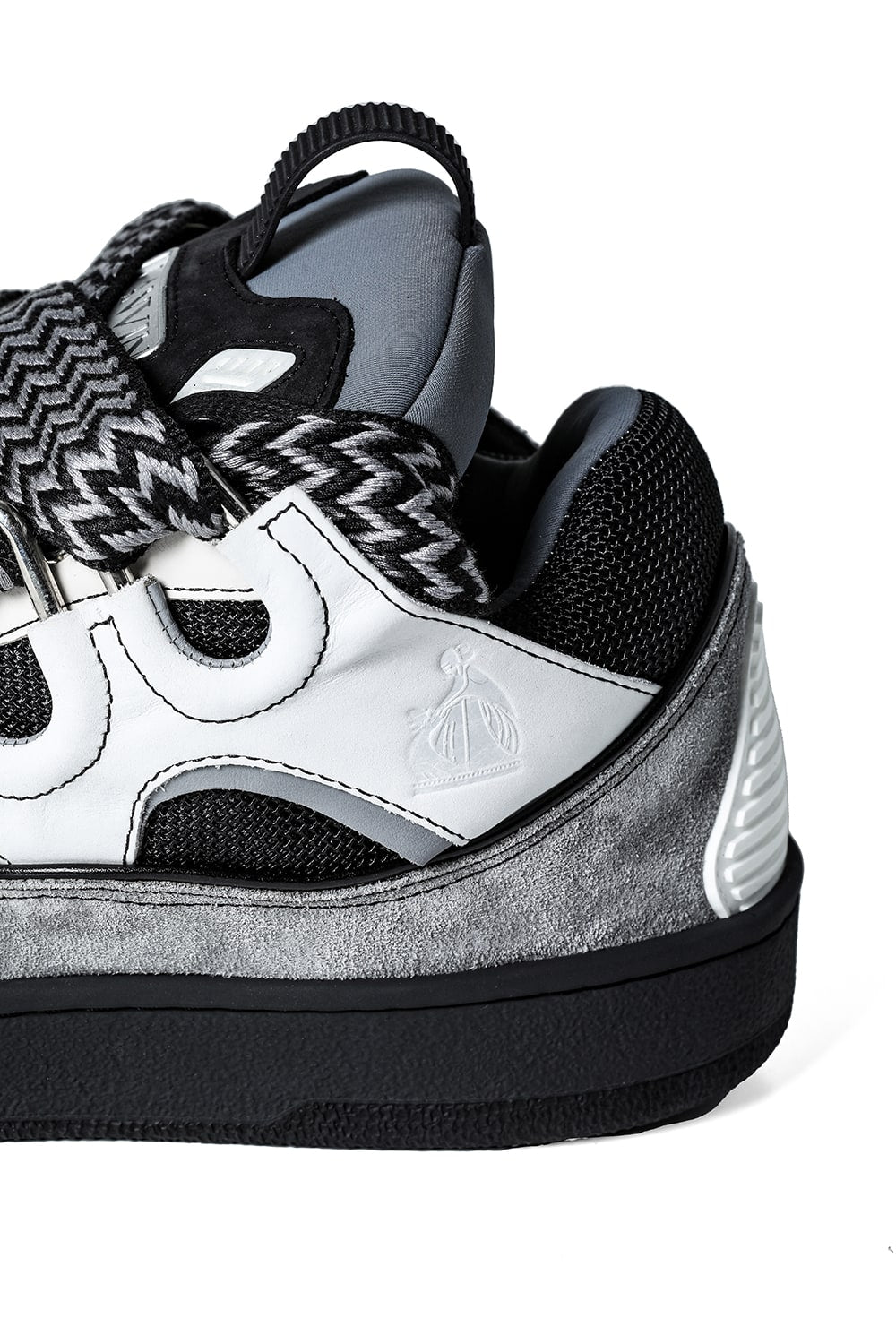 Sneakers Curb White/Anthracite