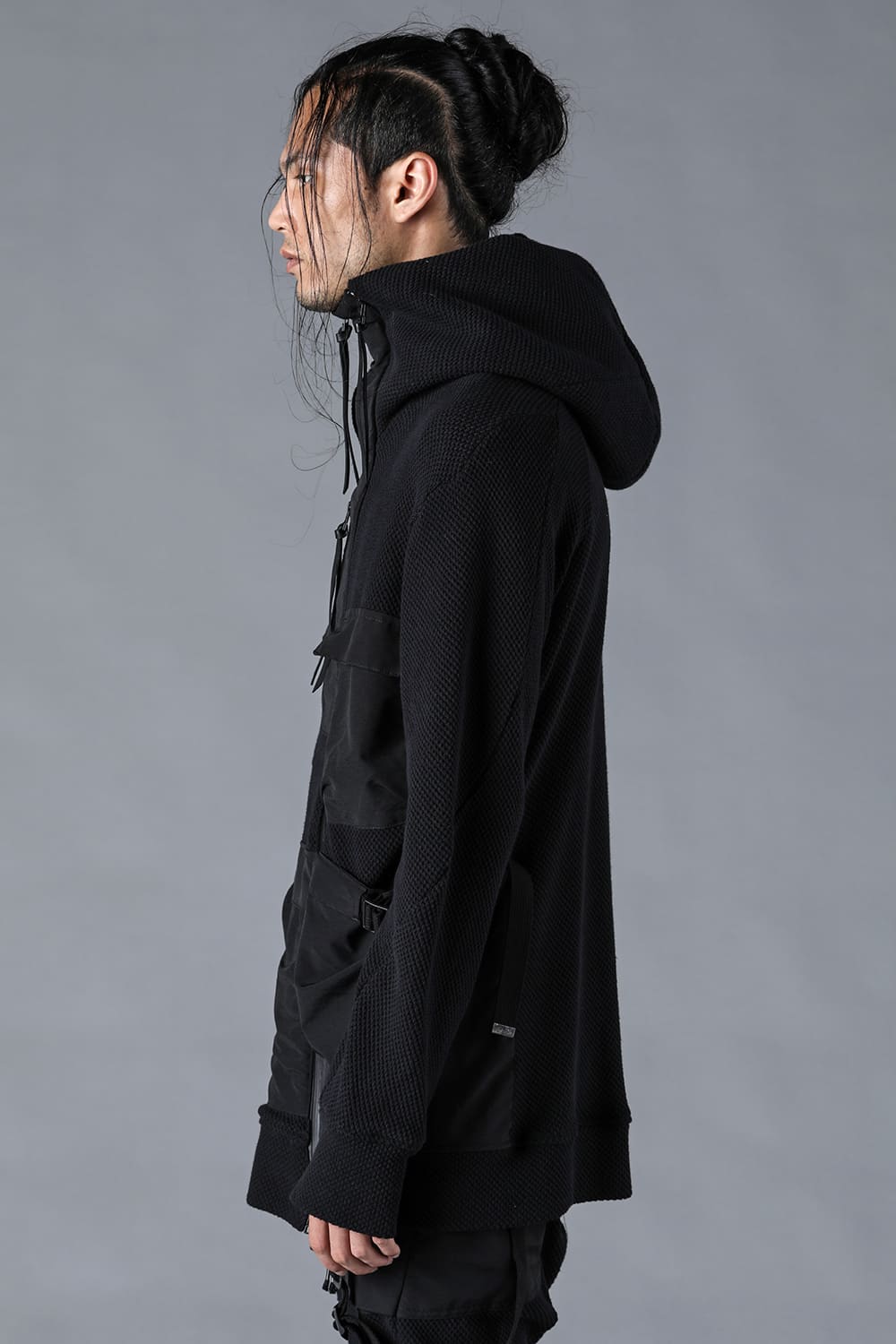 Honeycomb Cotton Tactical Hooded Jacket