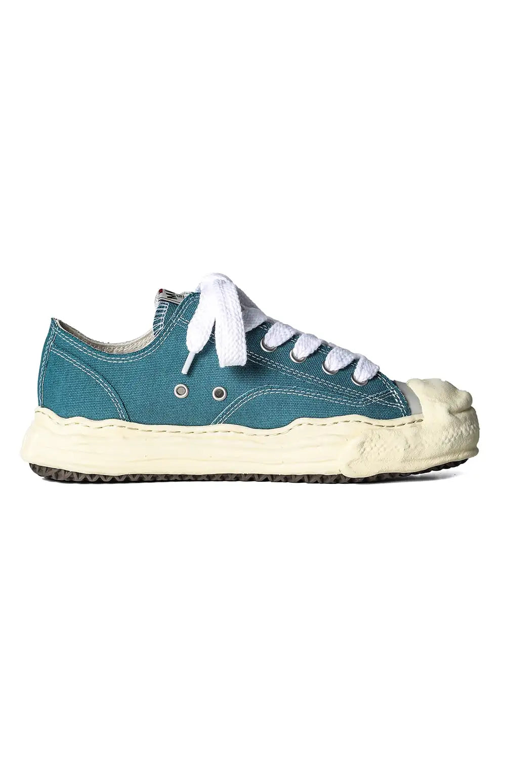 HANK- Original sole sneaker LOW Cut canvas Vintage like Sole Blue