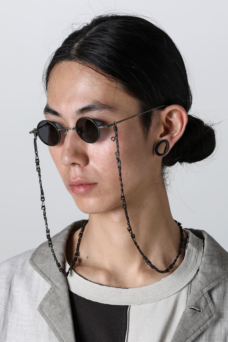 AT001 Black Copper Eyewear Holder Chain