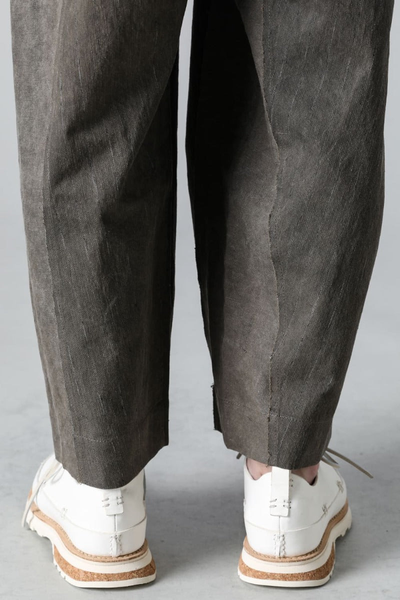 Assymetrical Pleated Trousers