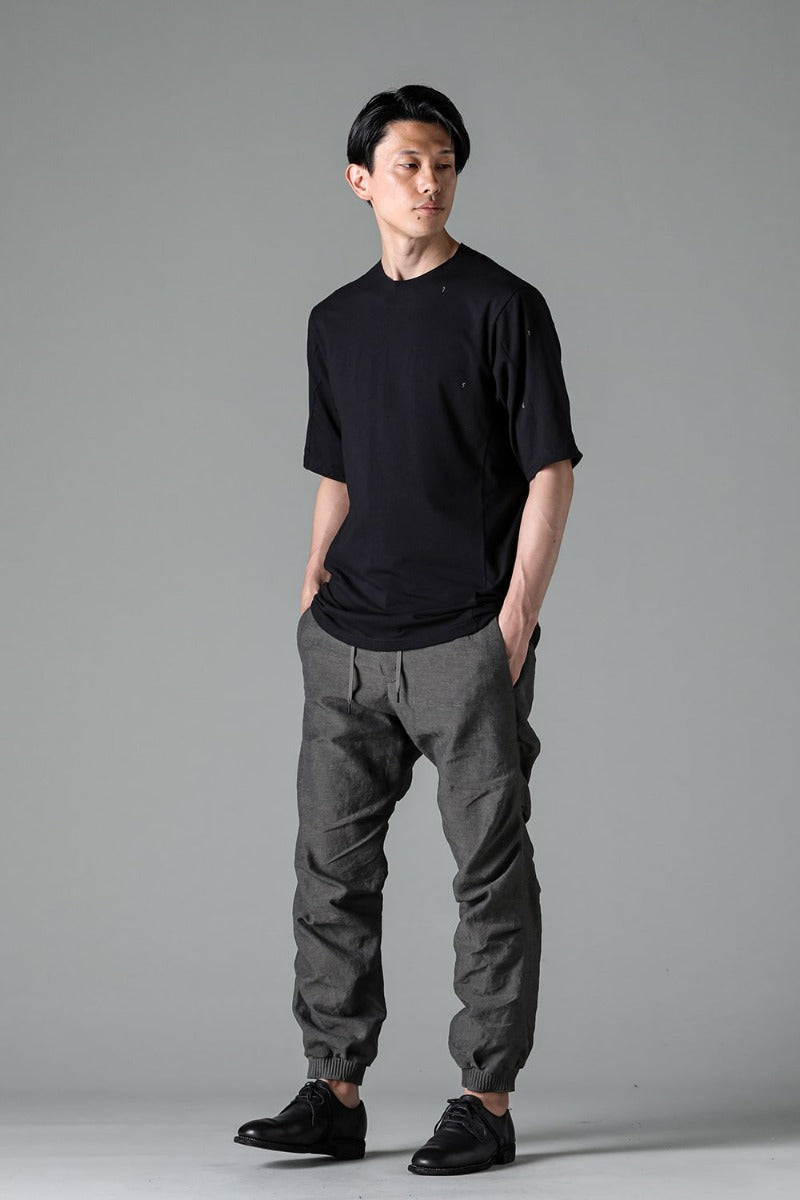 Jogger pants Linen Steel Gray