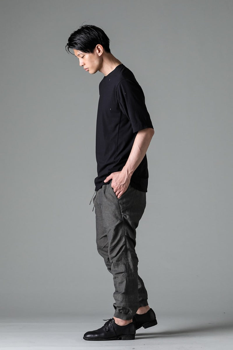 Jogger pants Linen Steel Gray