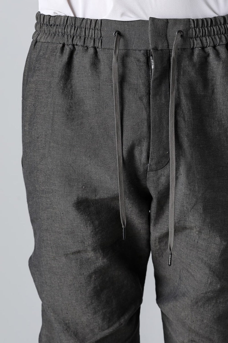 Jogger pants Linen Steel Gray