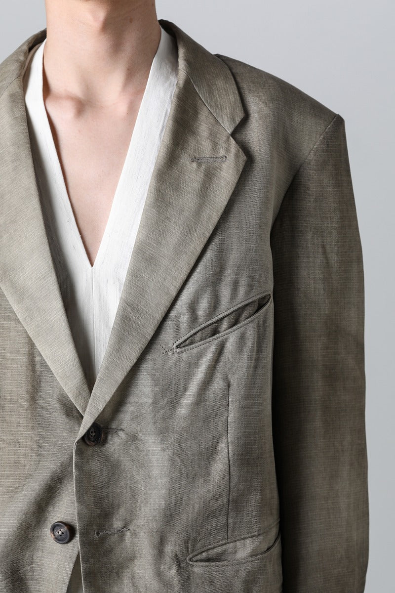 Asymmetrical Panel Blazer