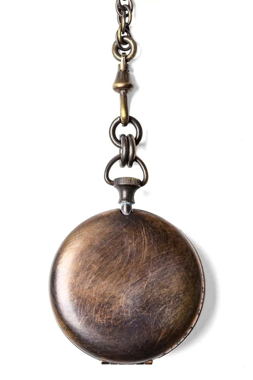 Meteoritic Texture Pocket Watch Style Pendent 05