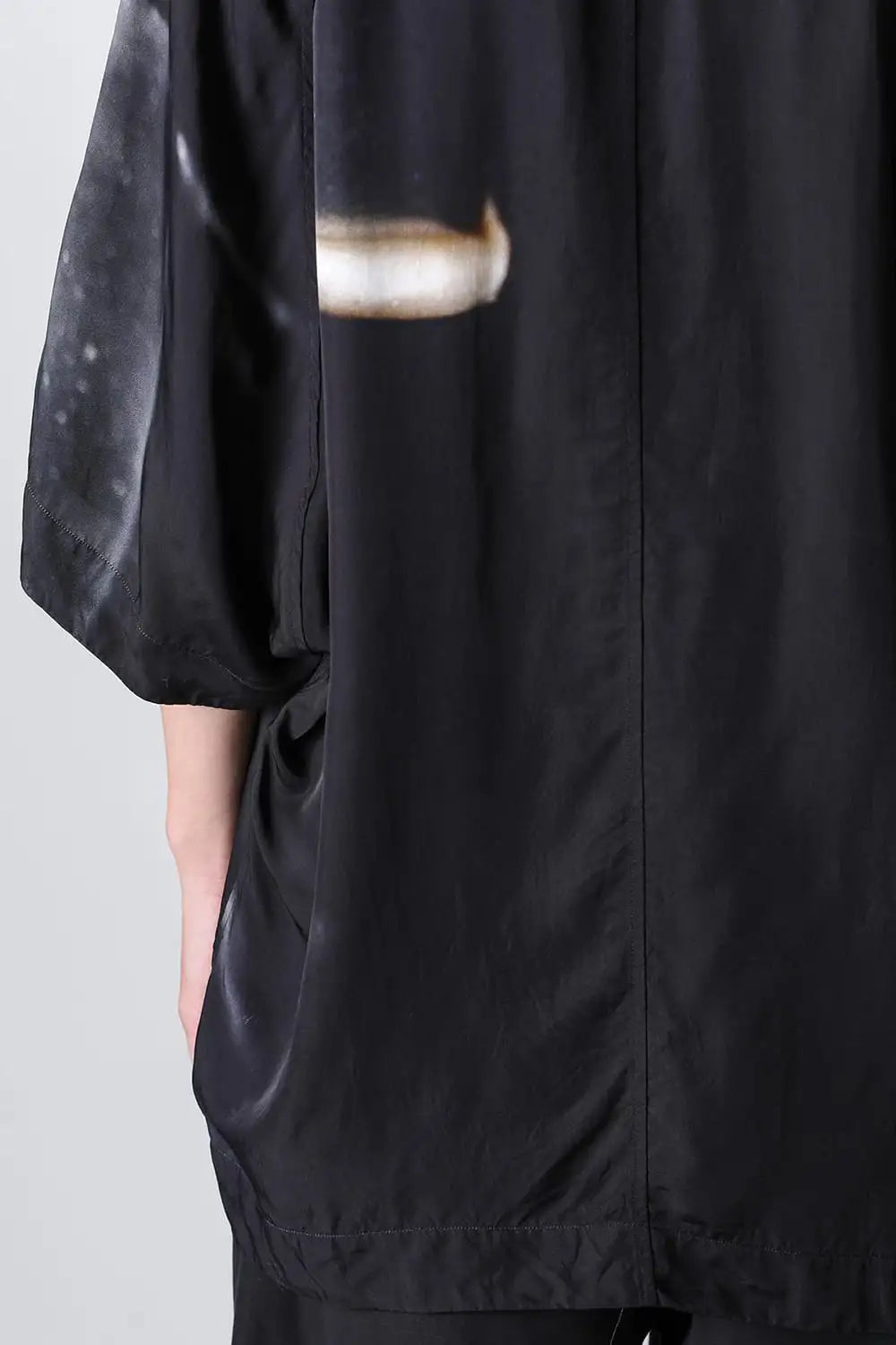 Printed Rayon Twill Short Sleeve Shirt