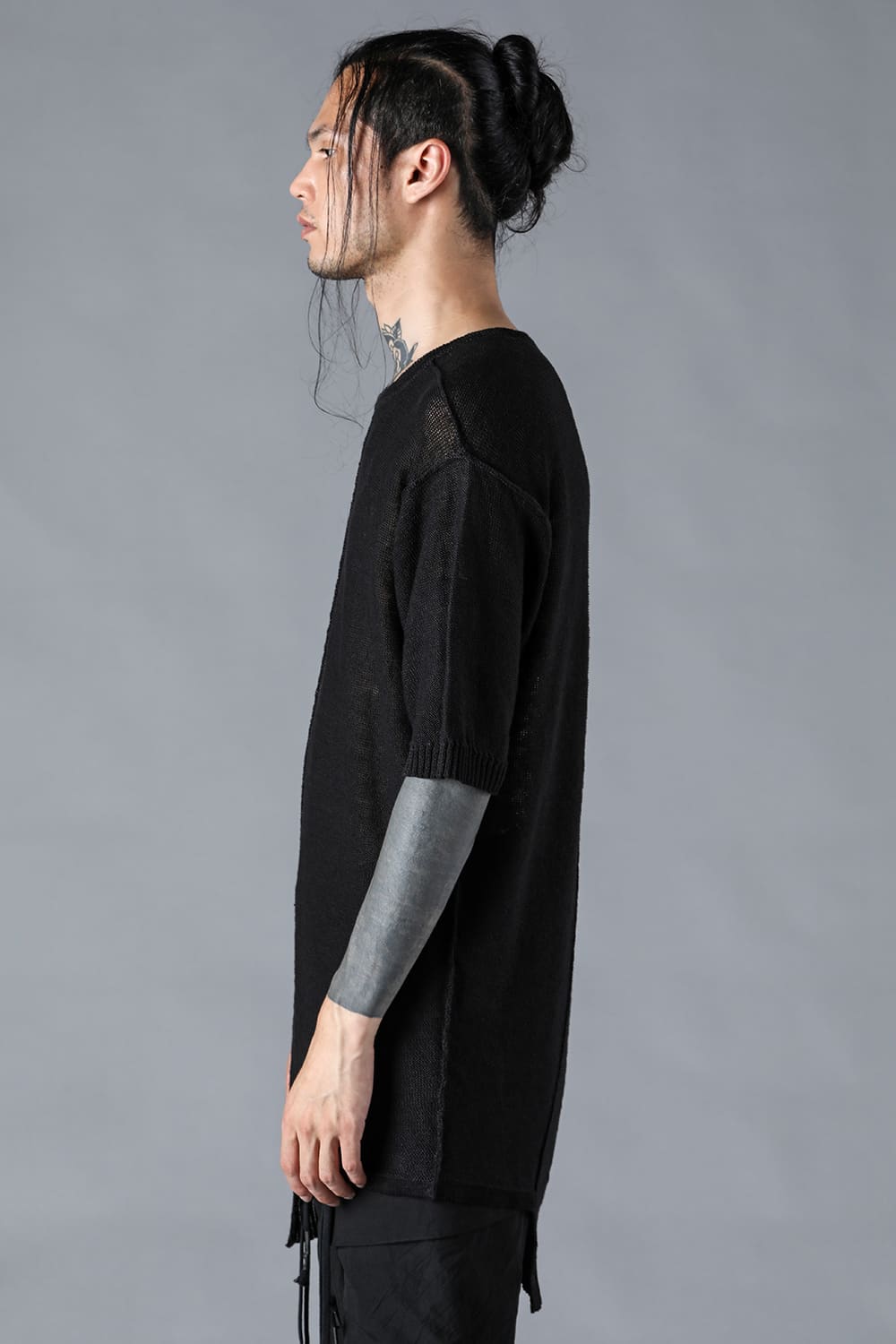 リネンニットTシャツ