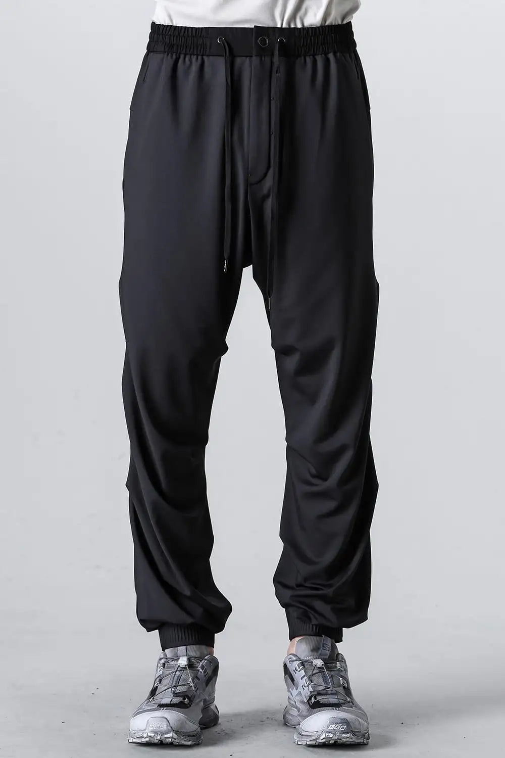 Jogger pants hybrid yarn jersey