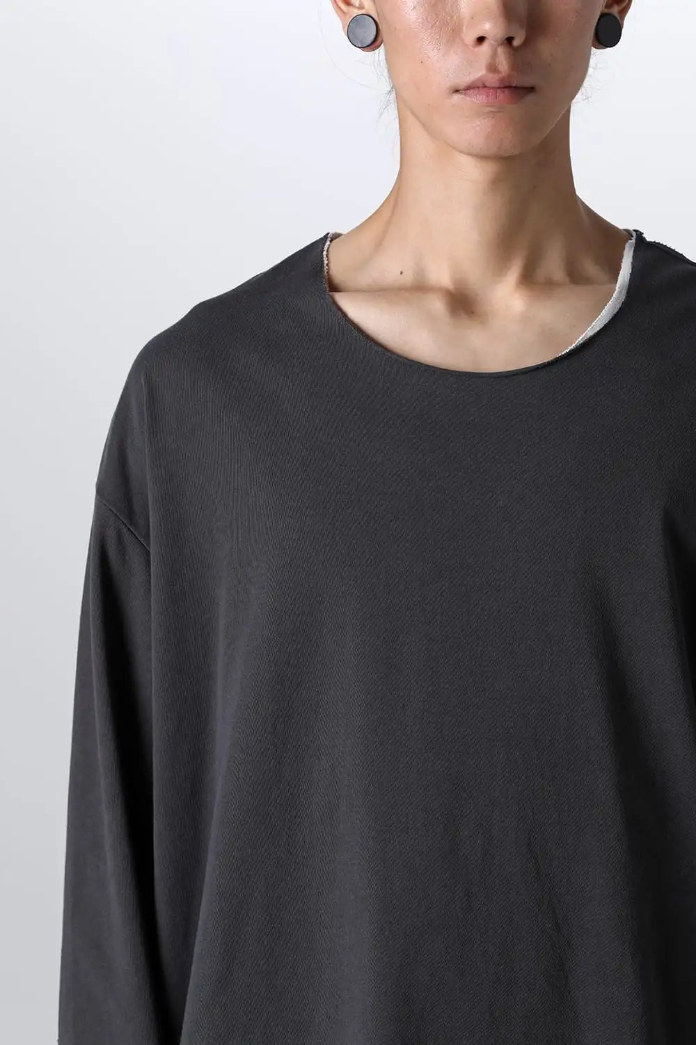 Layered Cutsew Deluxe Over D.Gray / L.Gray