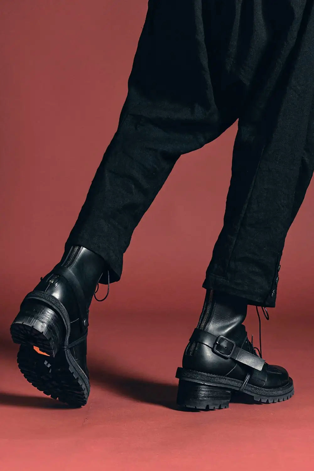 Layered Lace Up Boots