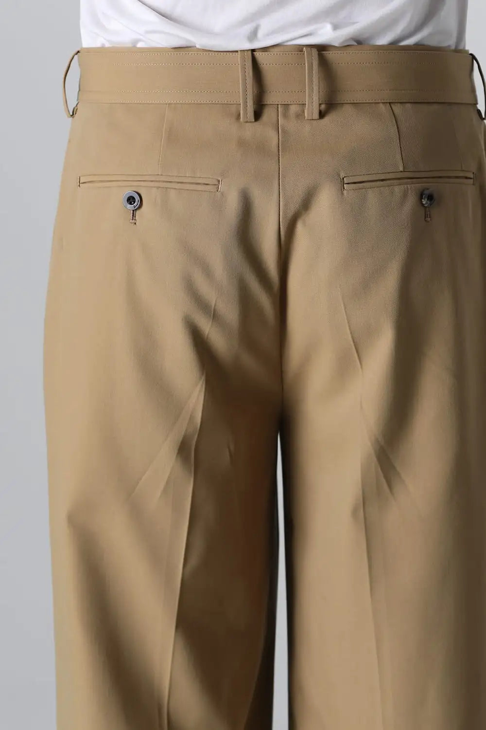 Belted Buggy Trousers  Camel