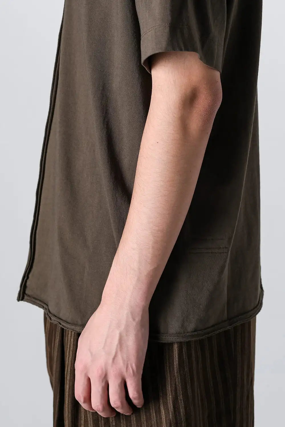 Classic Front Seam T-shirt Coyote Brown