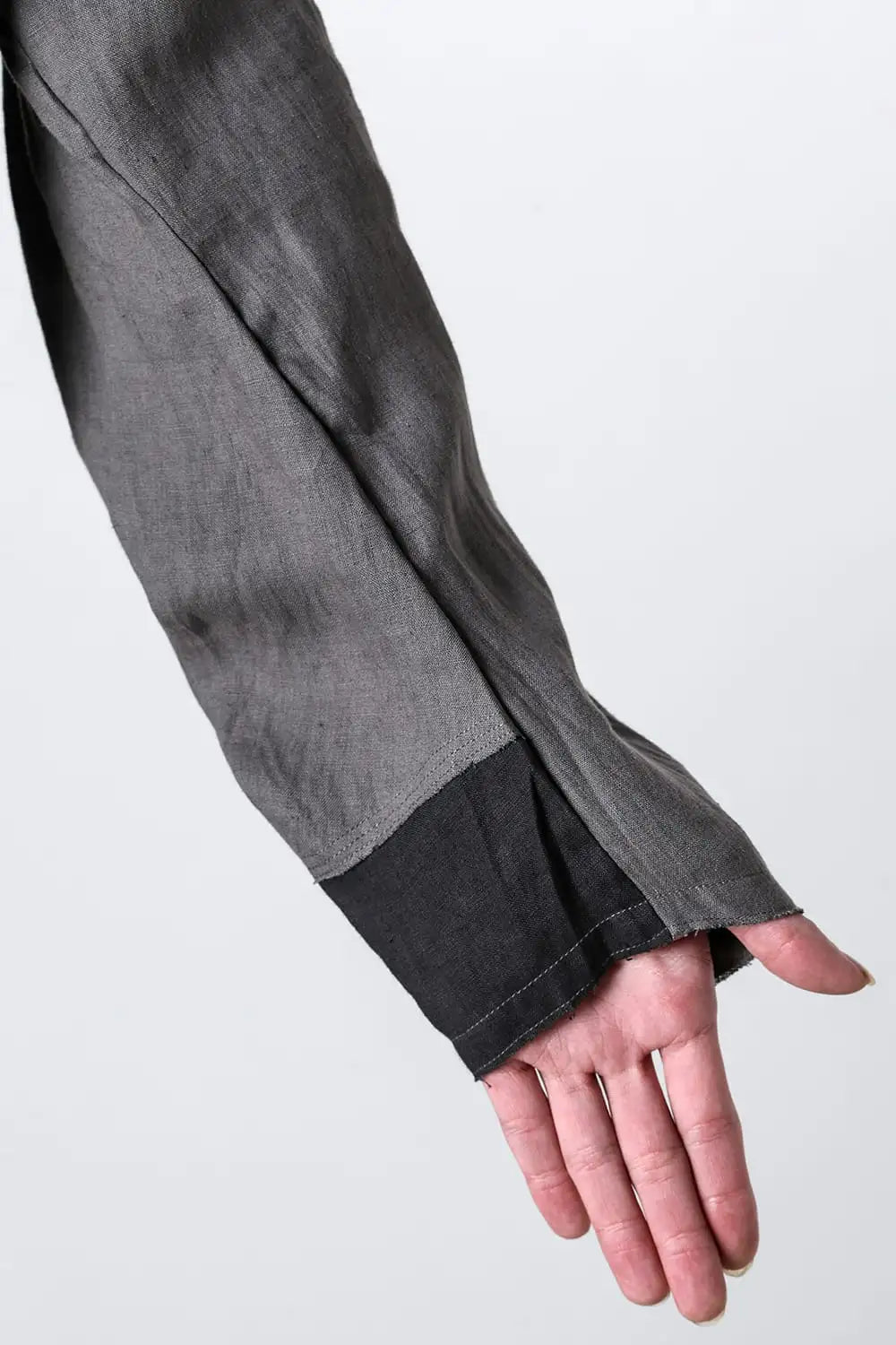 シャツ ルーズフィット ヘンプ Slate Gray