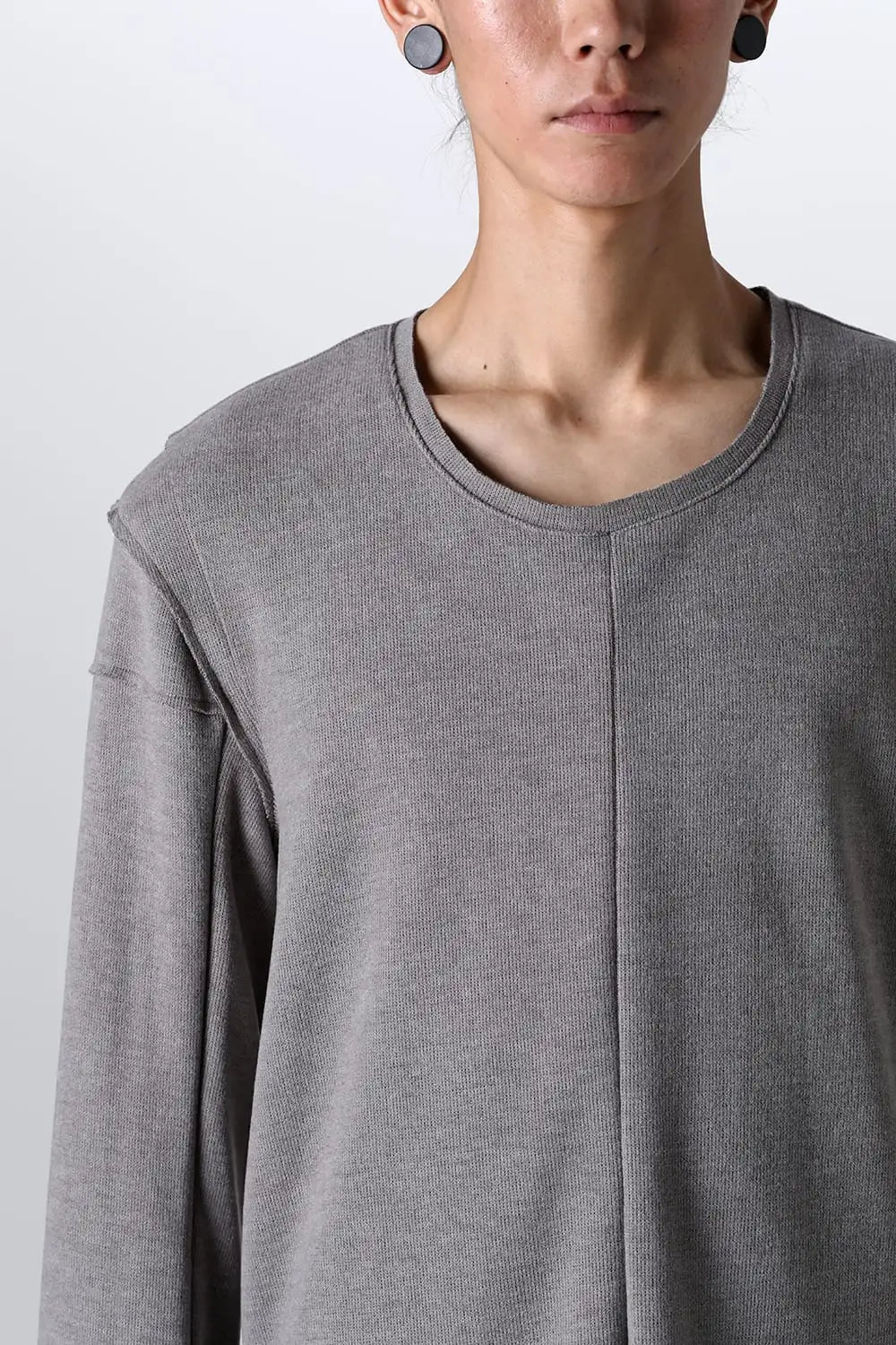 Separated Knit (Vest & 2 Shoulder L/S) L.Gray