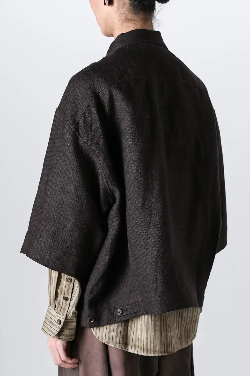 Oversized Short Sleeve Workers Shirt