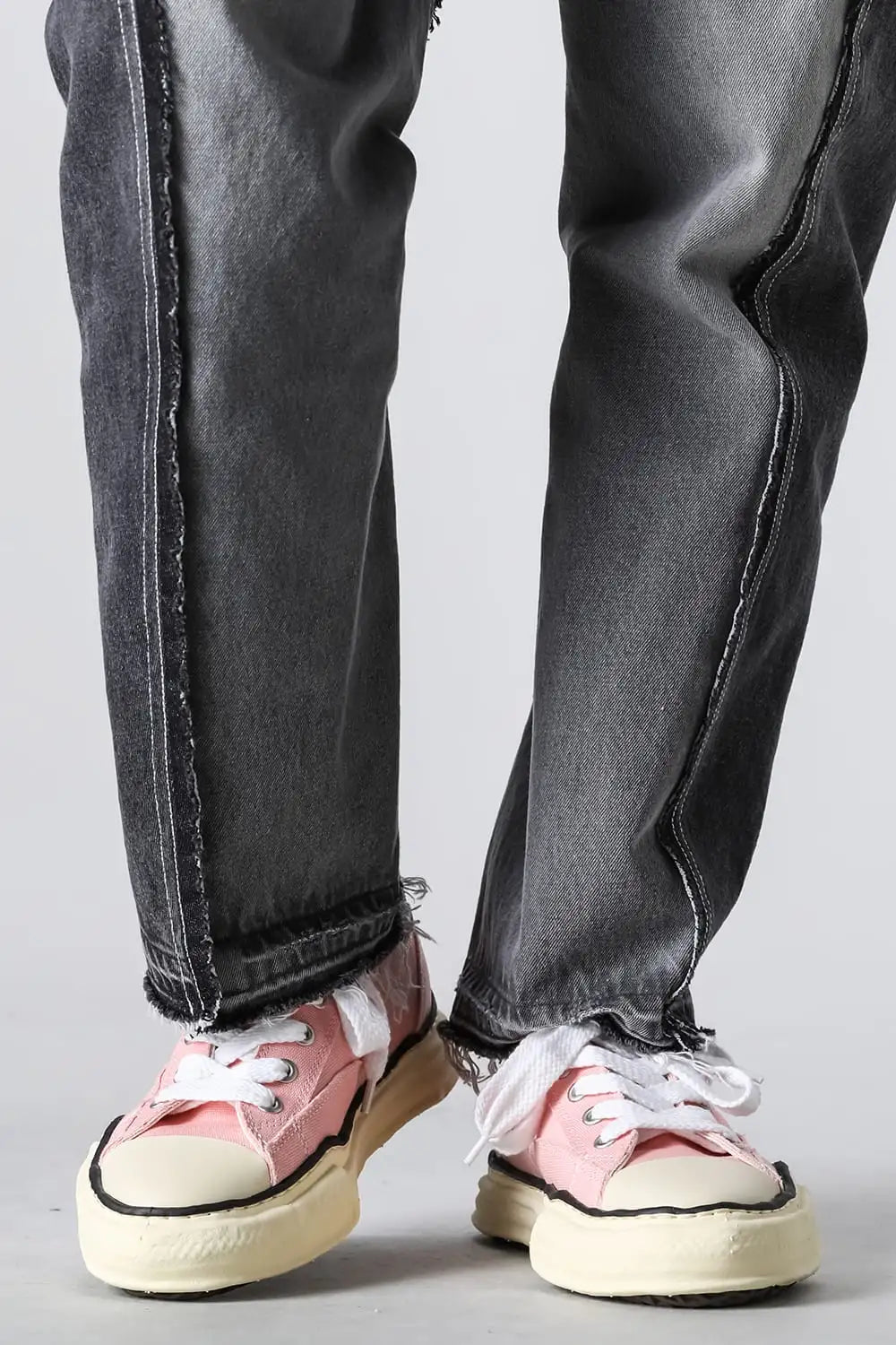 PETERSON original vintage color sole canvas Low-Top sneaker Pink