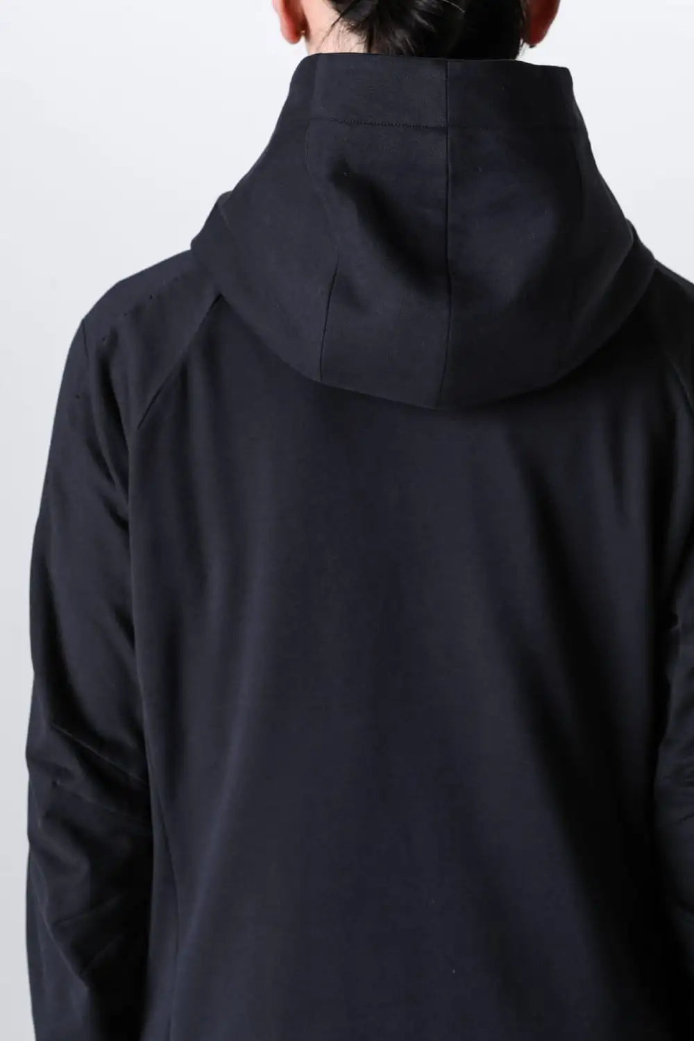 Hooded jacket stretch jersey