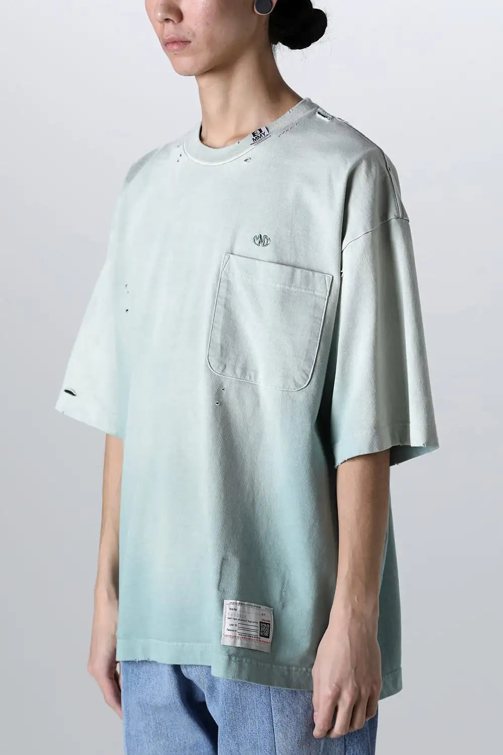 Sunfaded Tee Green