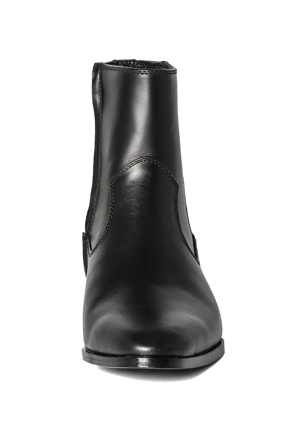 Kip Skin Heel Boots 1.8inch