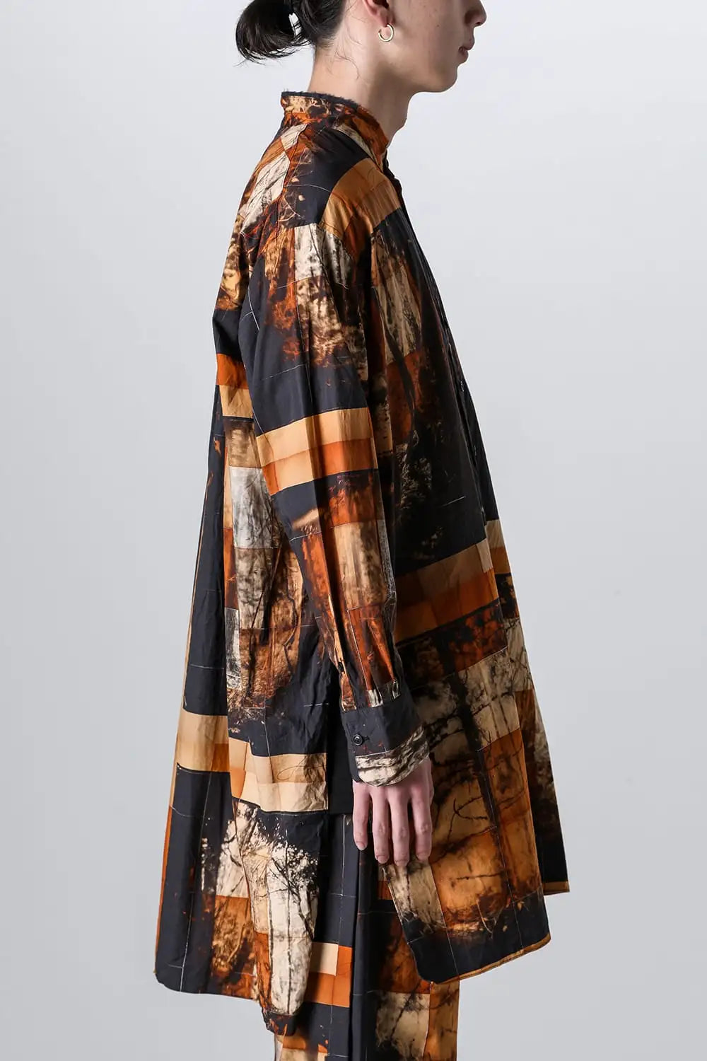 Yasu Forest Print Extra Long and wide Shirts/Coat