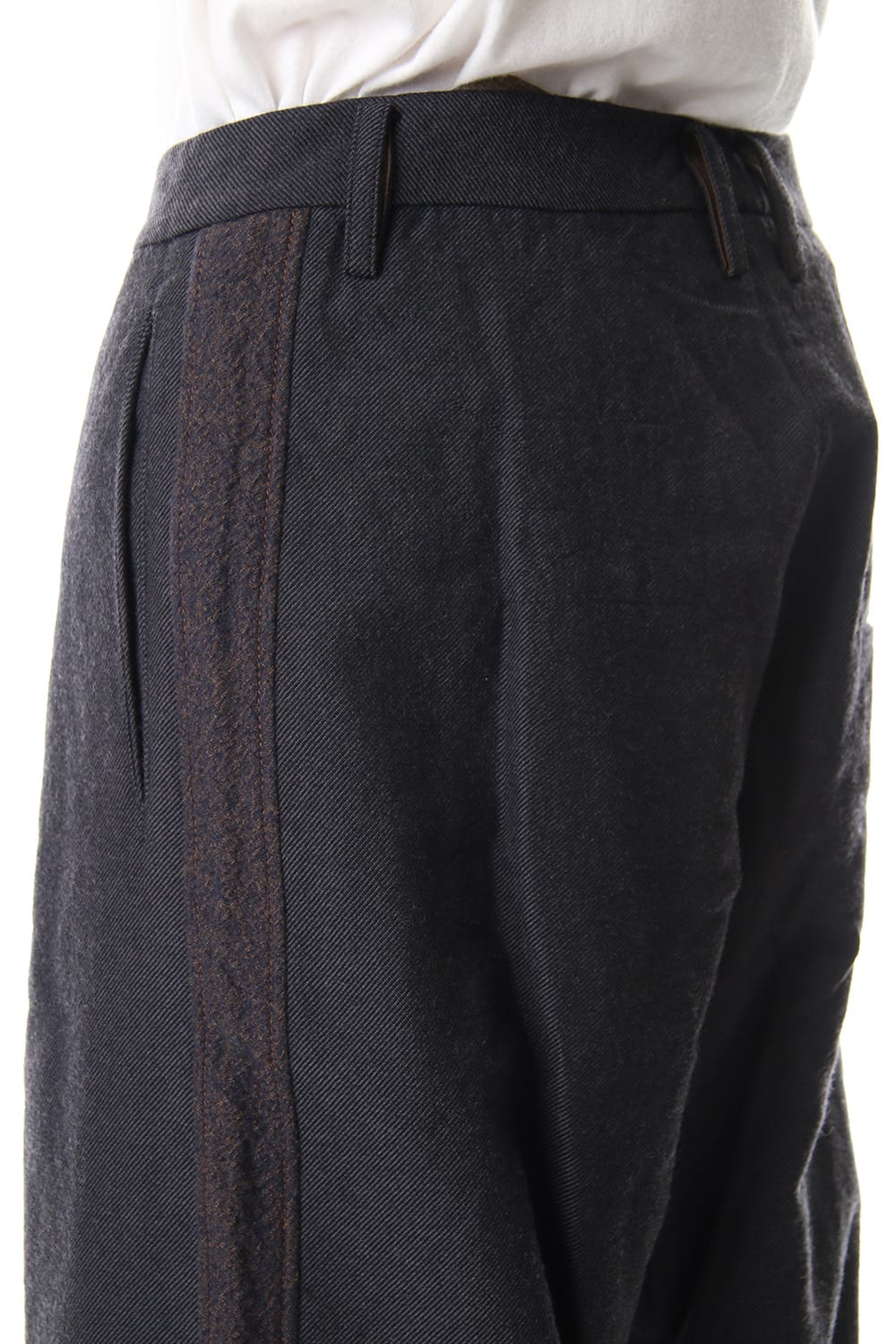 Side Line Wool Wide Pants