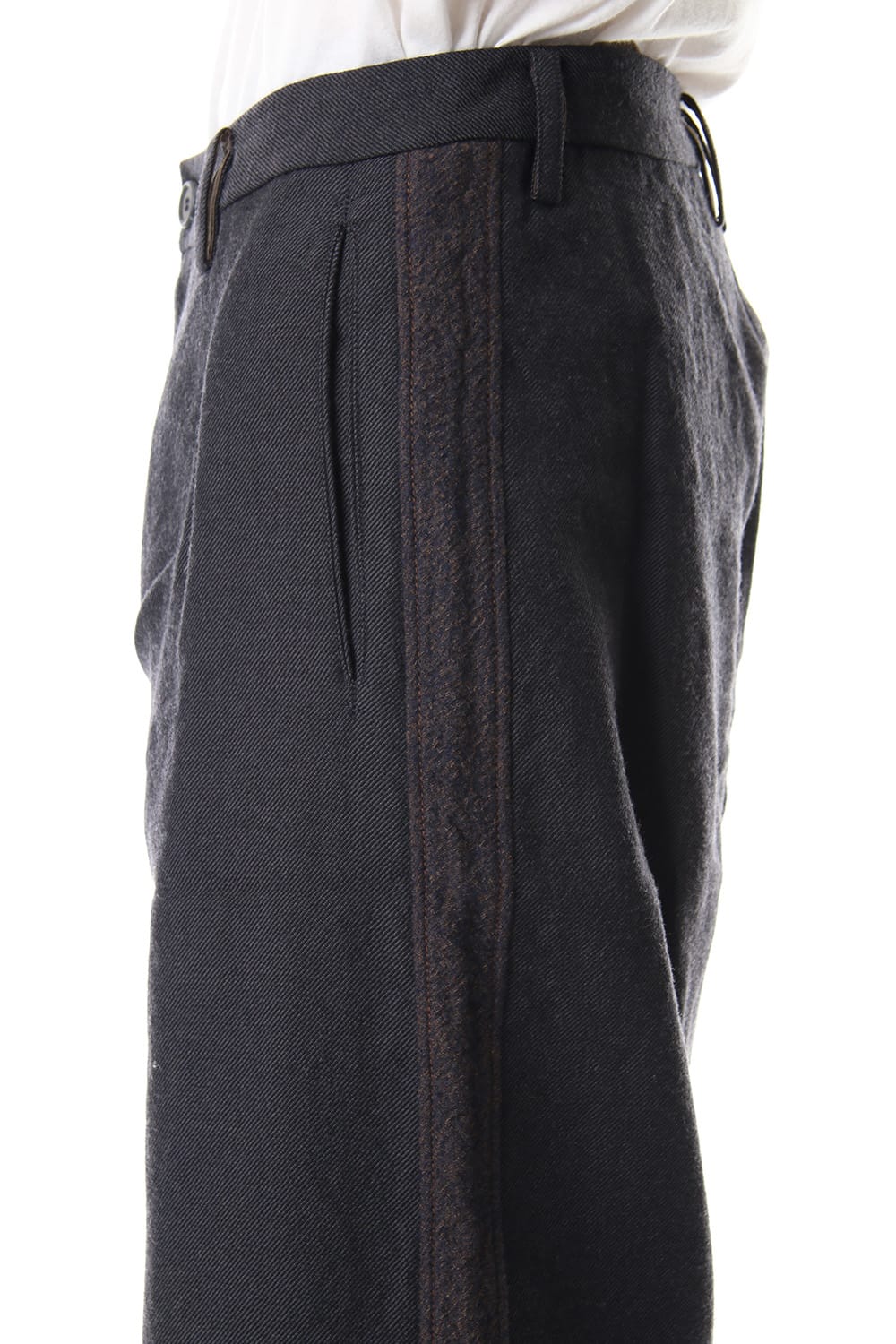 Side Line Wool Wide Pants