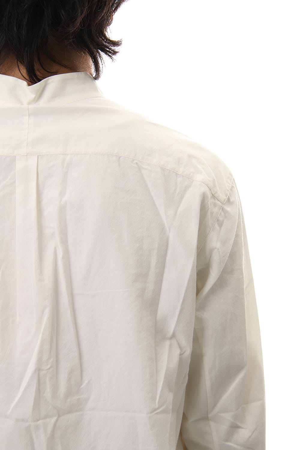 No collar Pleats Shirt