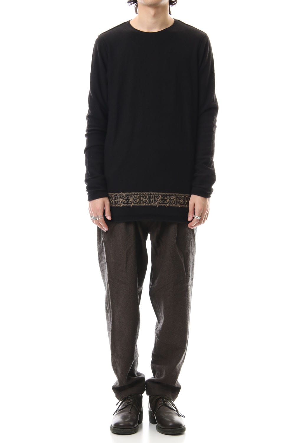 Embroidery Design Knit Tops