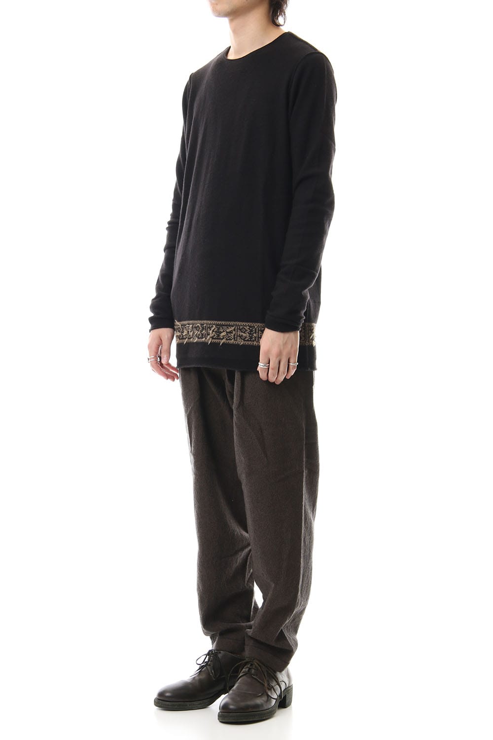 Embroidery Design Knit Tops