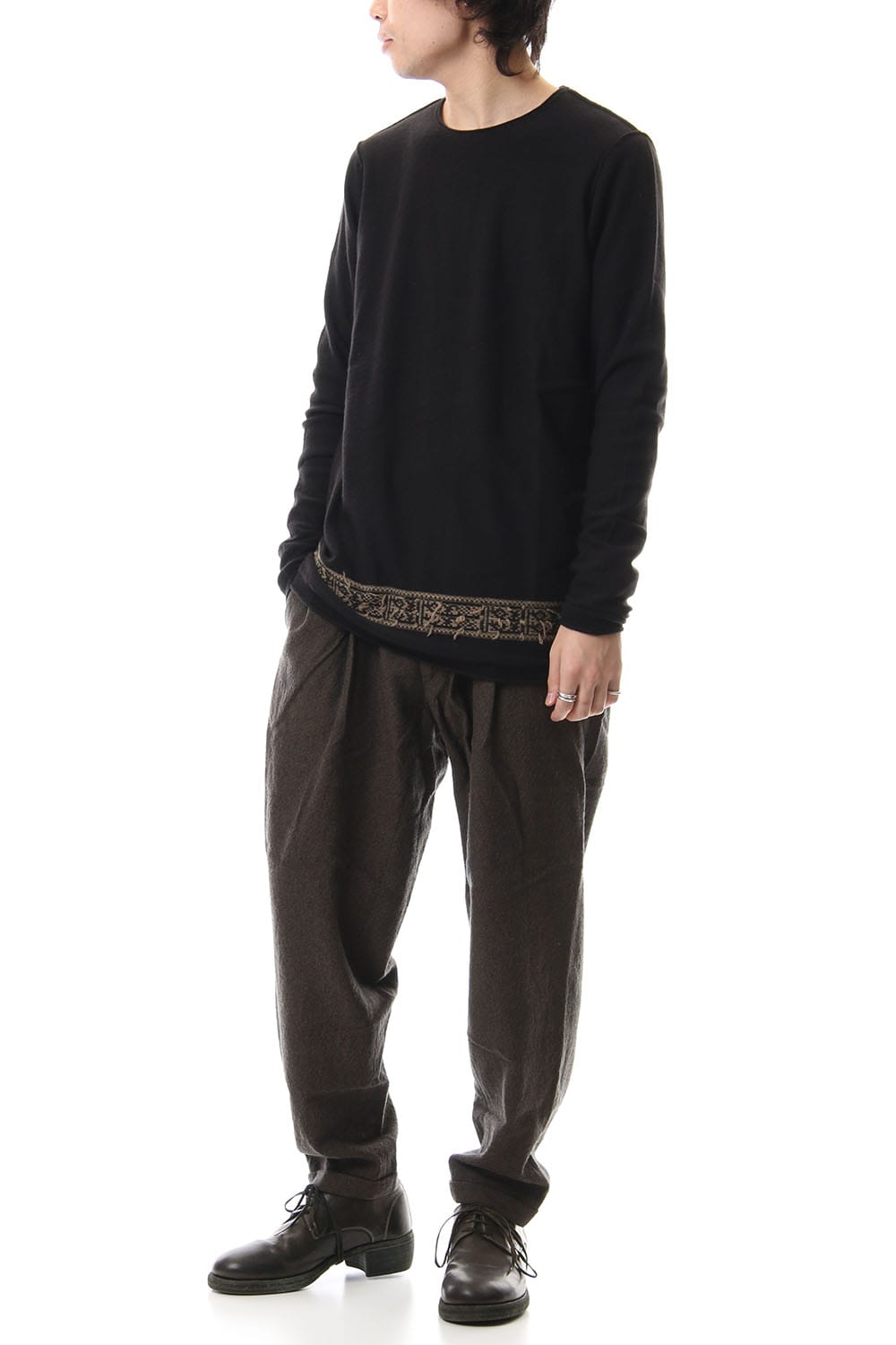 Embroidery Design Knit Tops