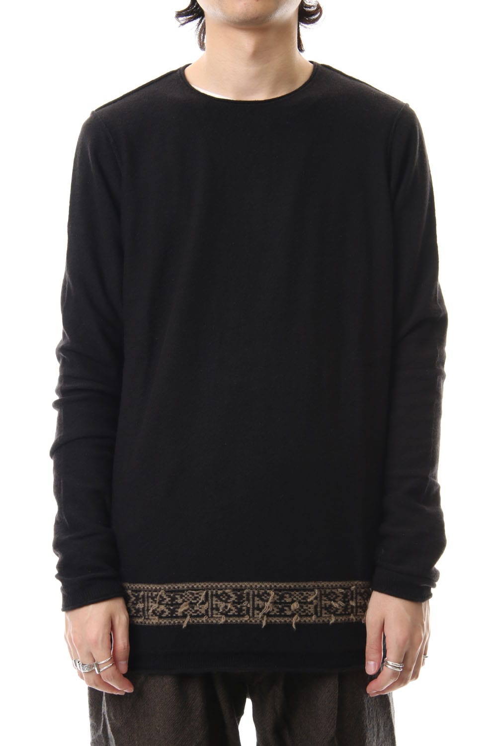 Embroidery Design Knit Tops