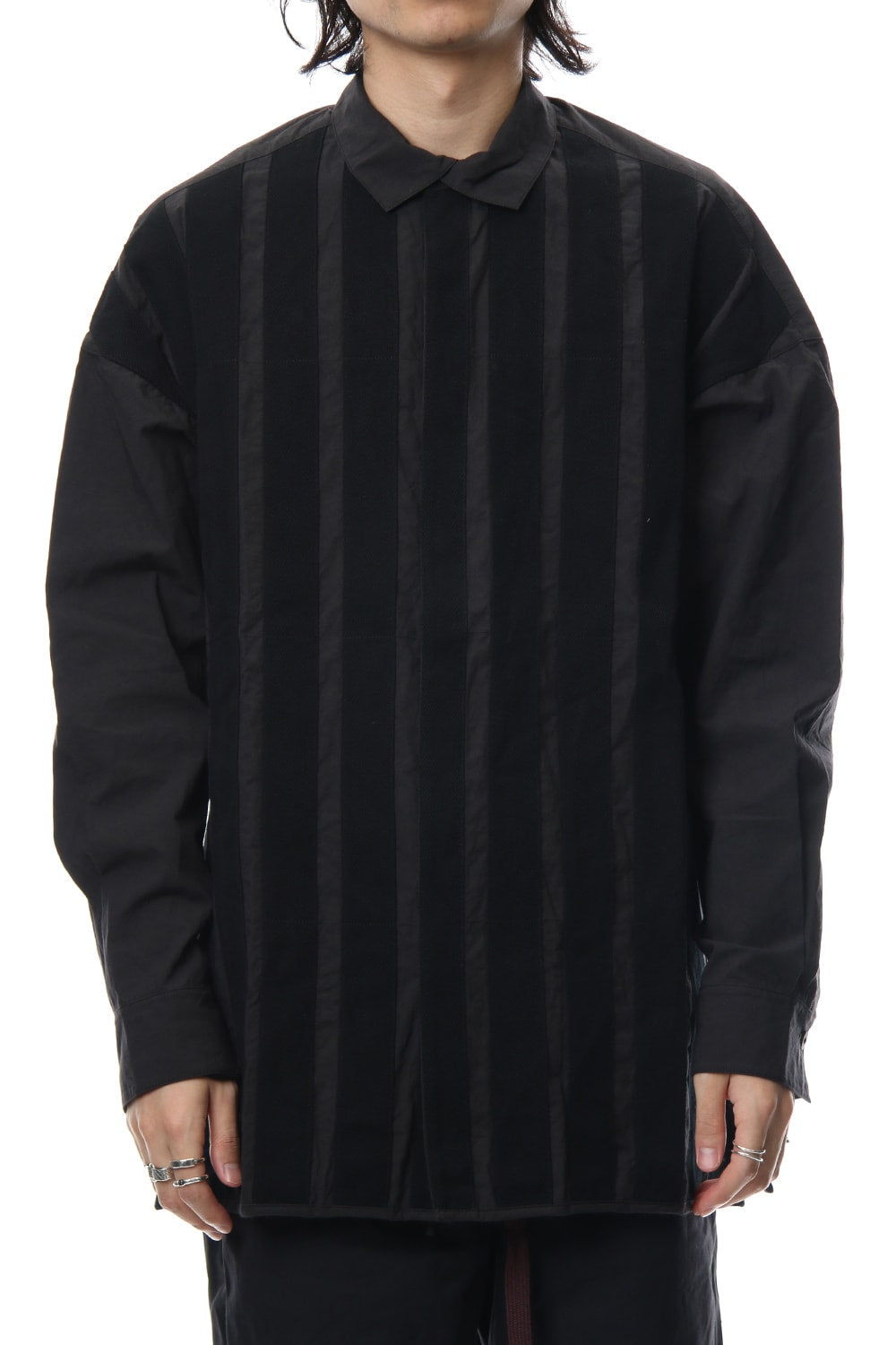 No Collar Stripe Shirts 0M1830705