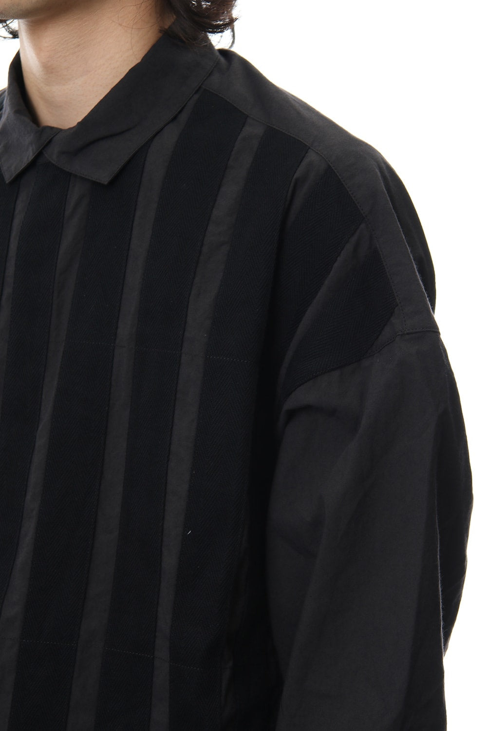 No Collar Stripe Shirts 0M1830705