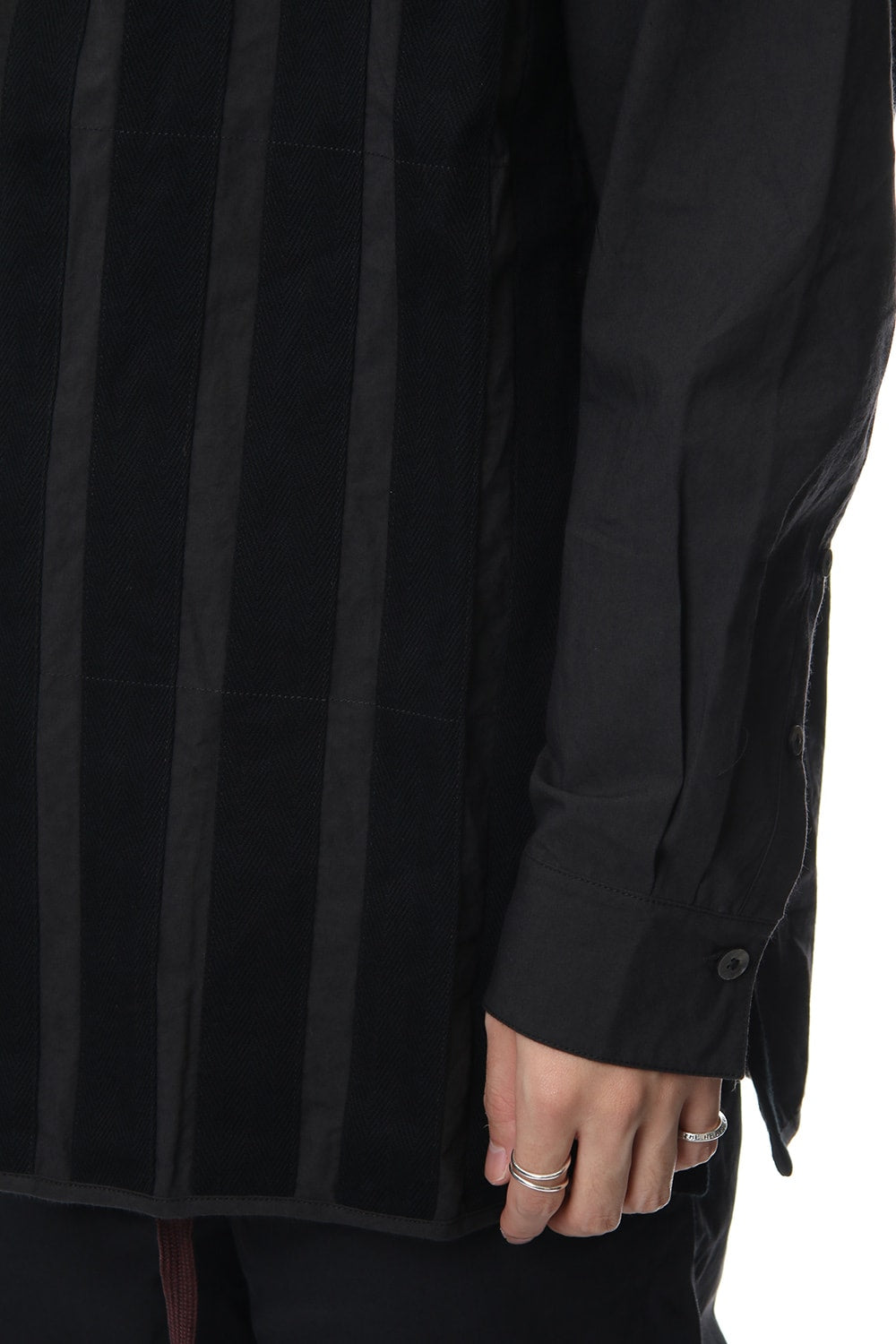 No Collar Stripe Shirts 0M1830705