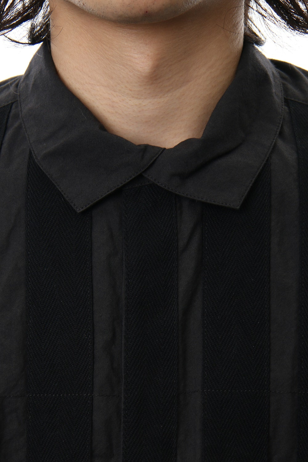 No Collar Stripe Shirts 0M1830705