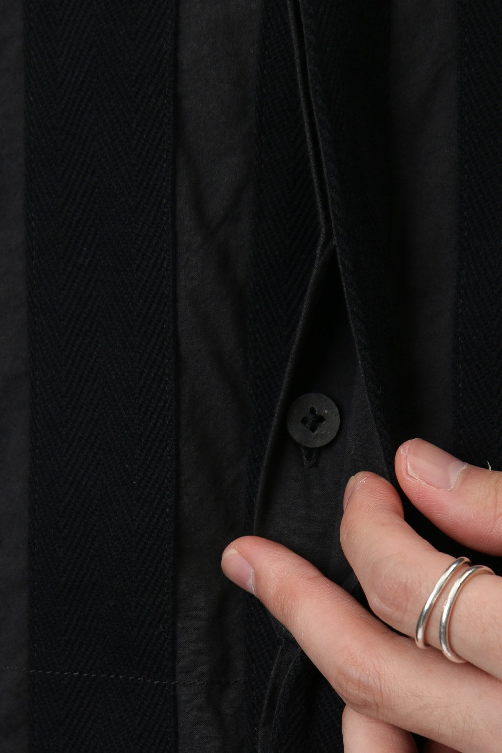 No Collar Stripe Shirts 0M1830705