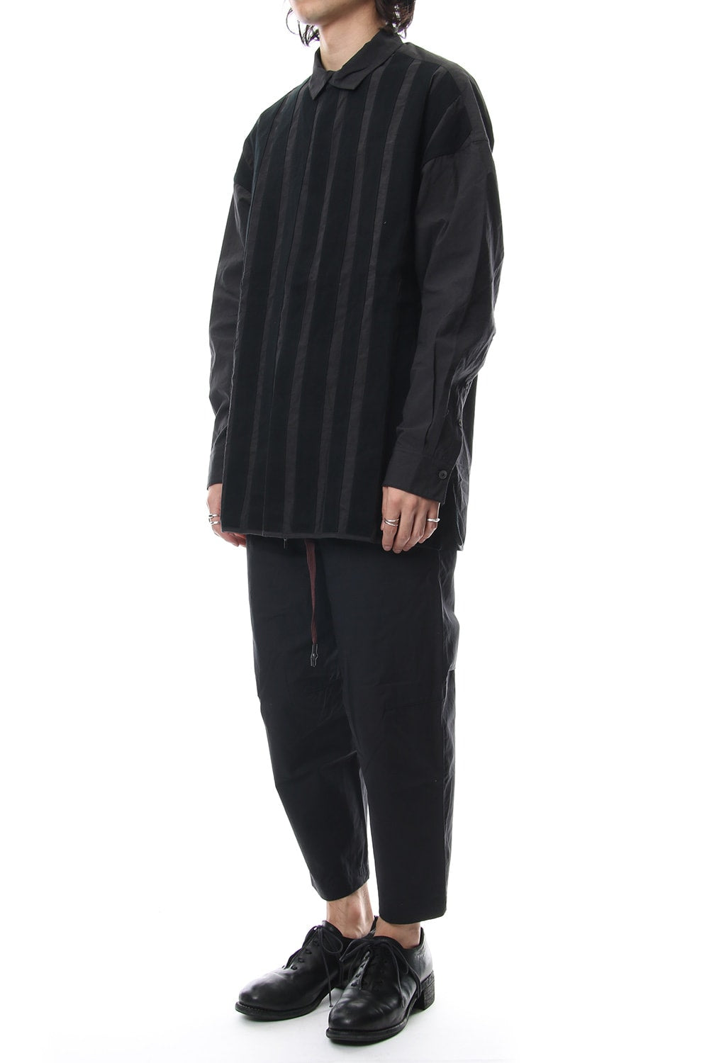 No Collar Stripe Shirts 0M1830705