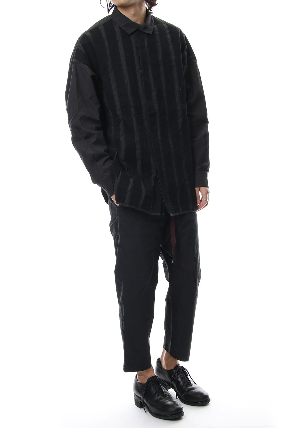 No Collar Stripe Shirts 0M1830705