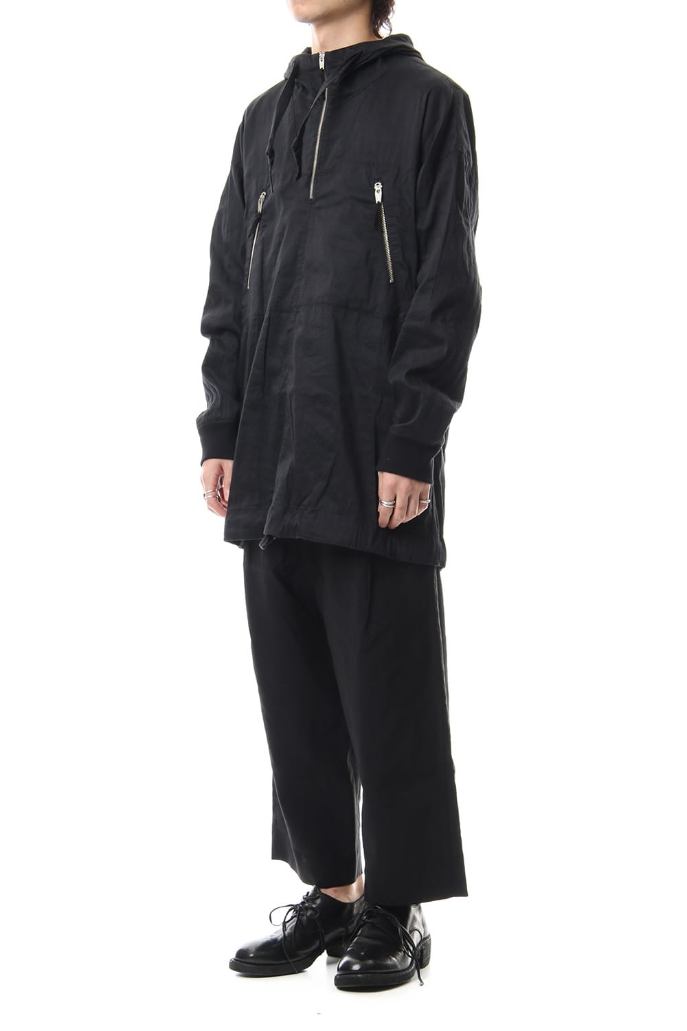 Pull Over Hooded Shirt