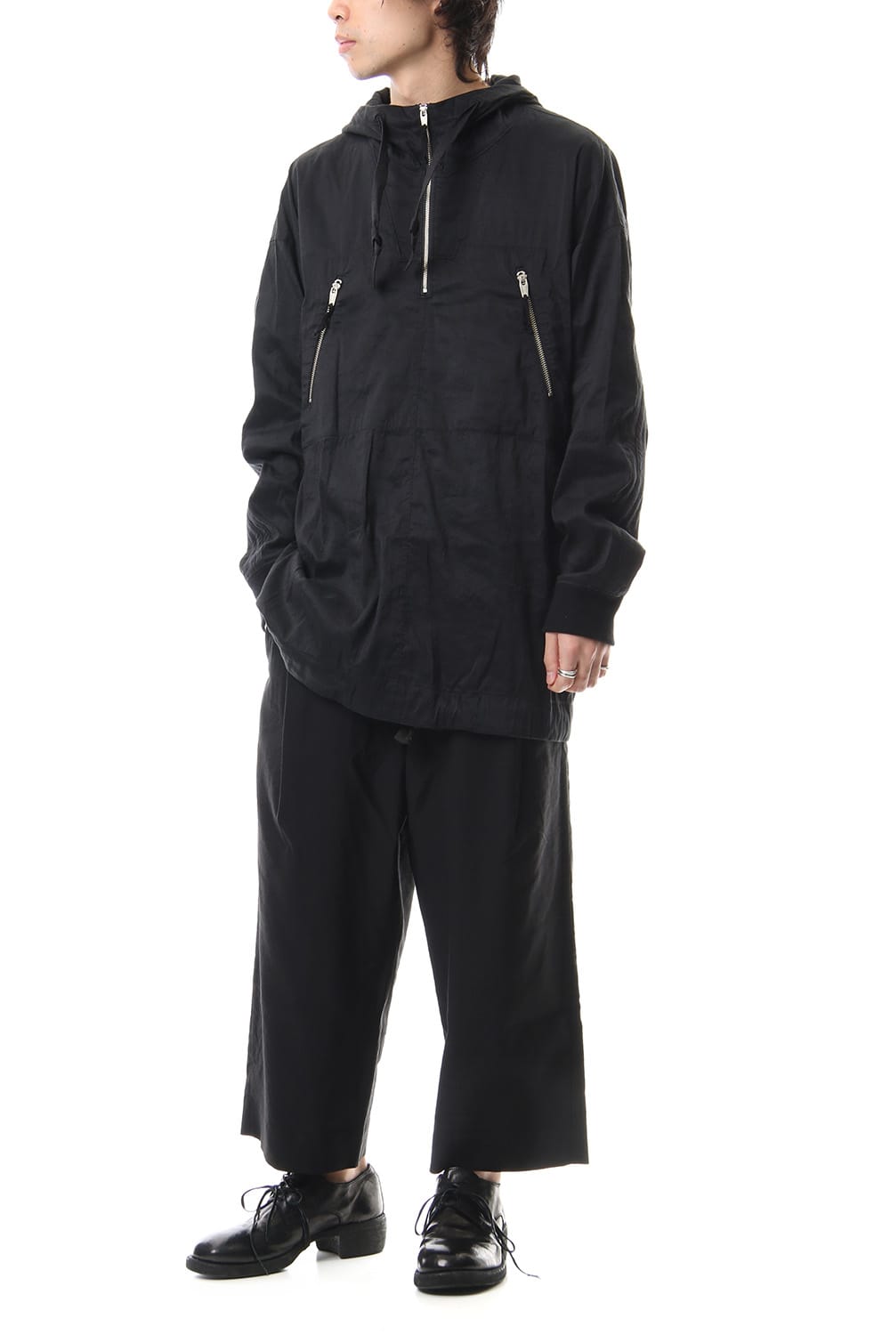 Pull Over Hooded Shirt